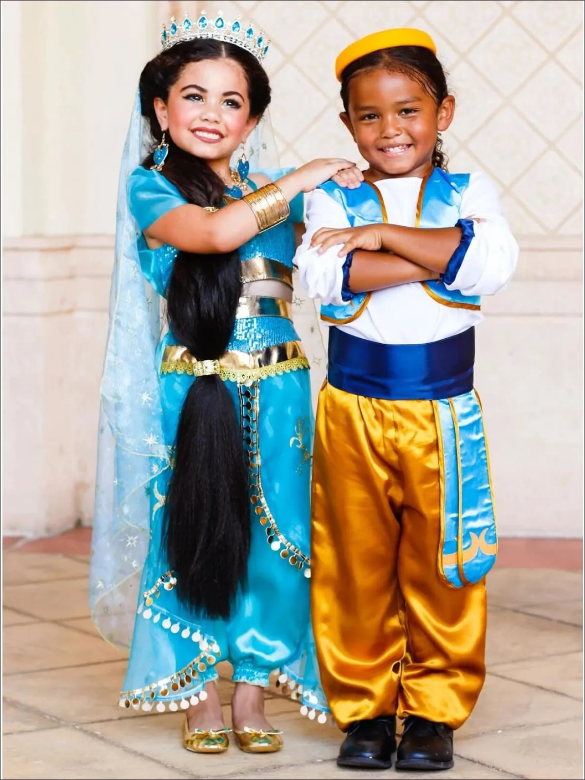 Girls Arabian Nights Princess Costume Set
