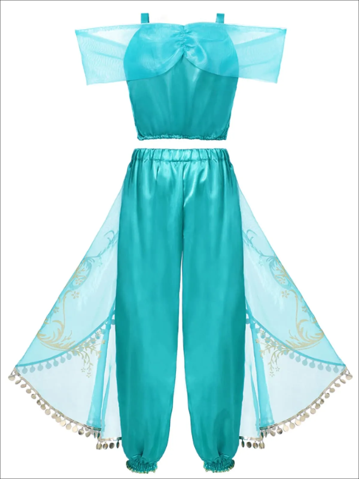Girls Arabian Nights Princess Costume Set