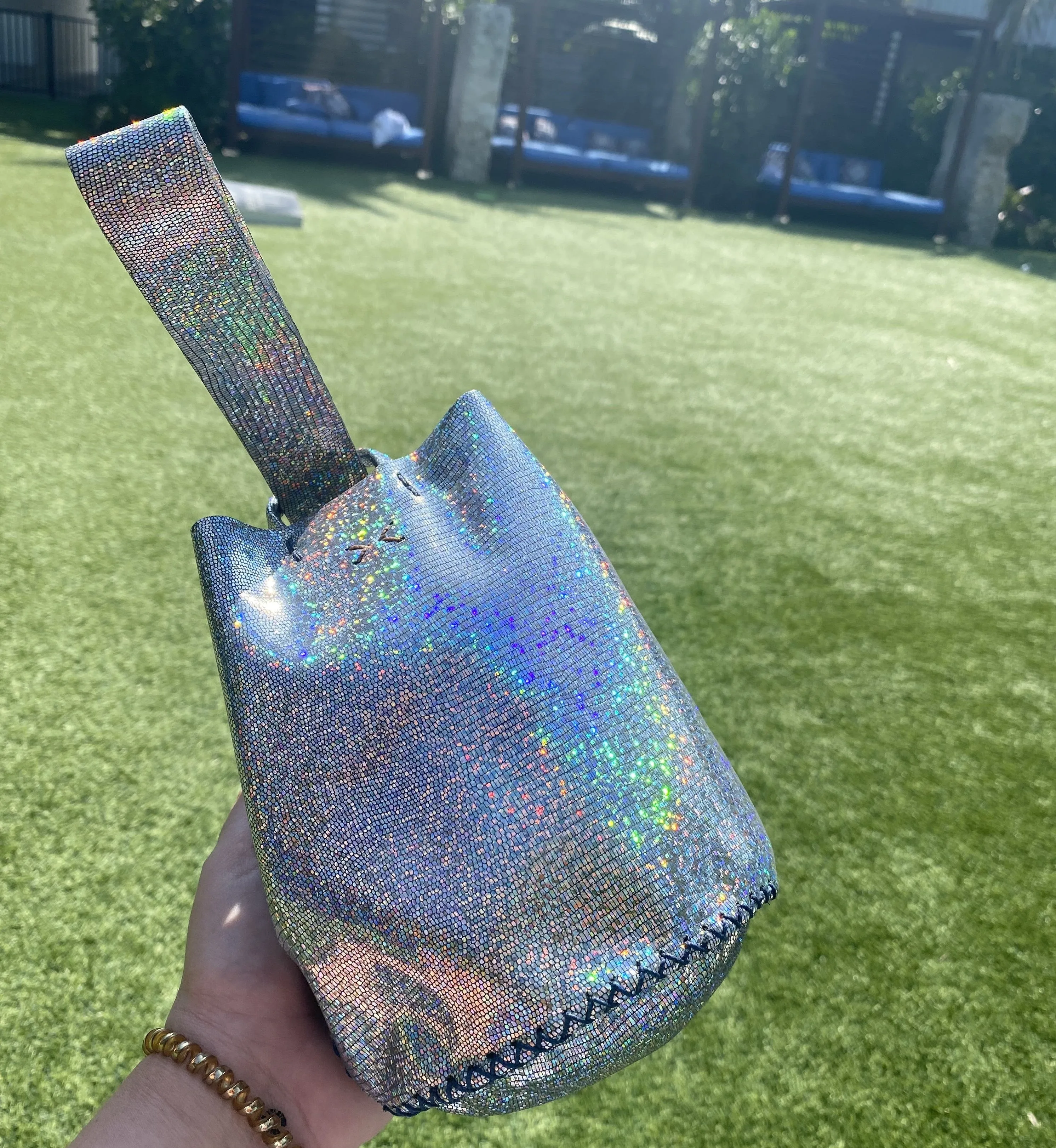 Holographic VOLTA ATELIER Bag