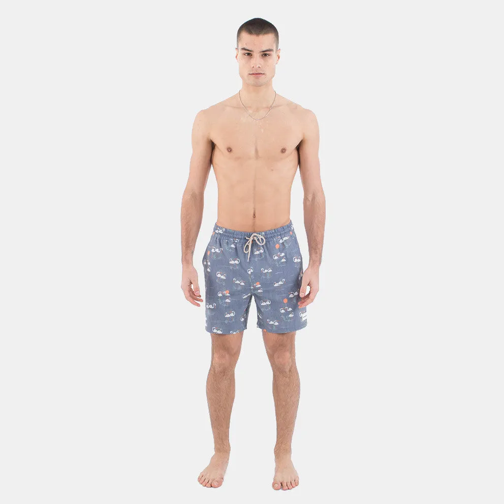 Hurley Men's Phantom Naturals Cannonball Volley 17" Boardshorts Grey MBS0011880-H4053