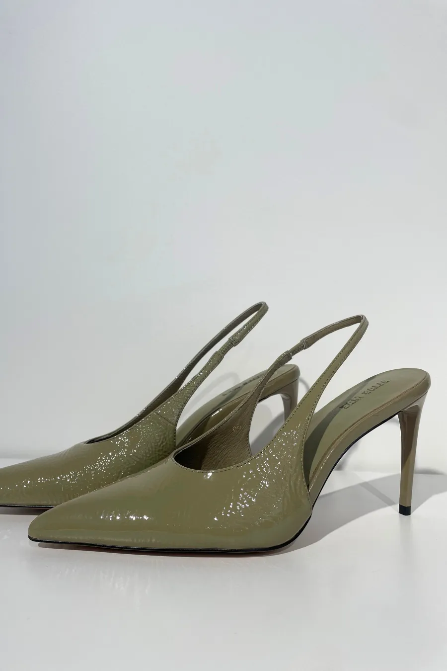 Isabel Wasabi Crinkle Patent