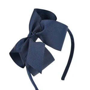 Melbees by Yellow Chimes Hair Bands for Girls Kids Hair Accessories for Girls Baby Hair Band Bow Hair Band Blue Hairband for Girls Kids Head Bands for Girls Kids & Toddlers