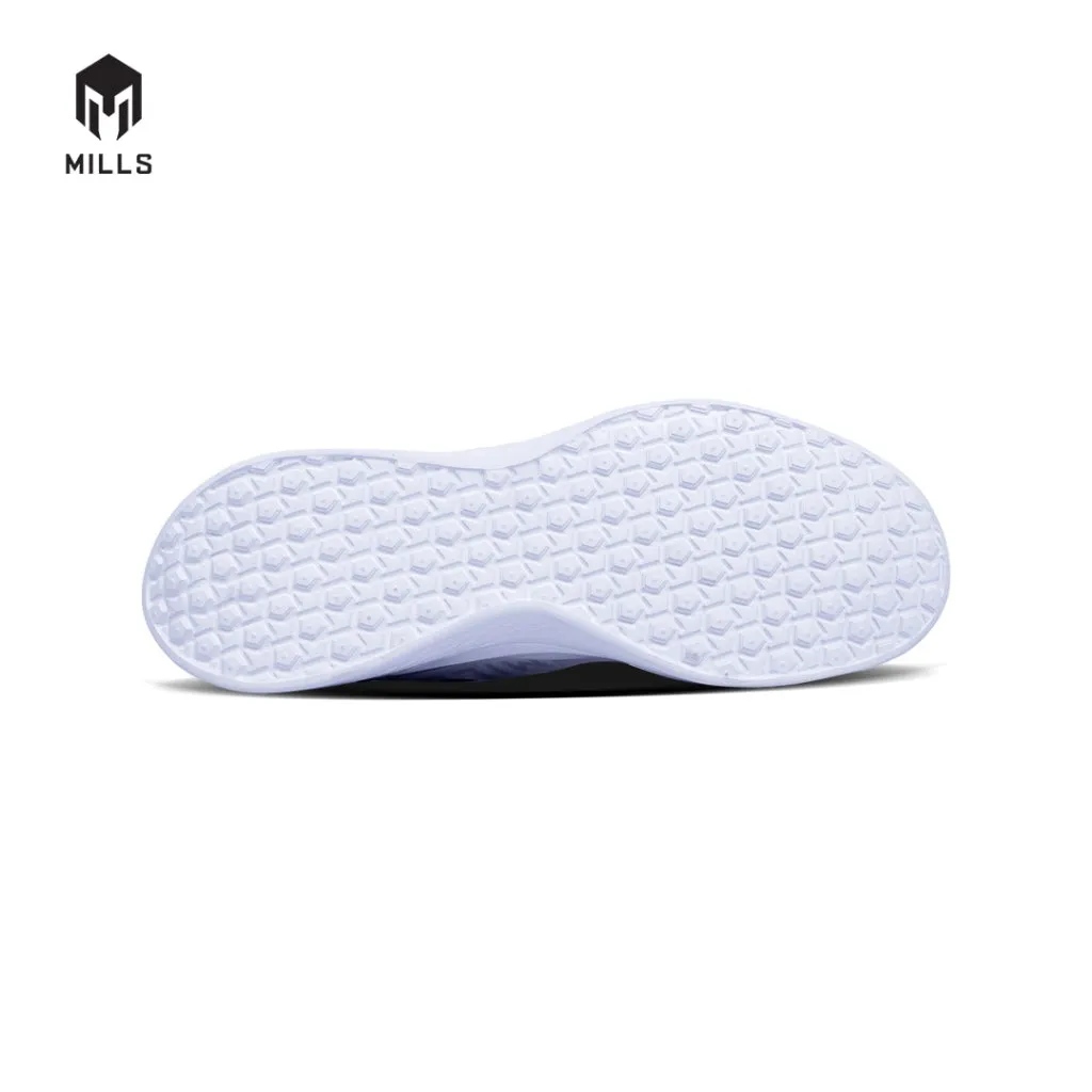 Mills Sepatu Lari Running Shoes Treximo Saga All White 9100308