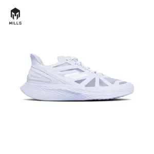 Mills Sepatu Lari Running Shoes Treximo Saga All White 9100308