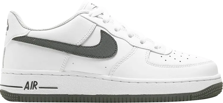 Nike Air Force 1 Low GS sneakers, white-gray