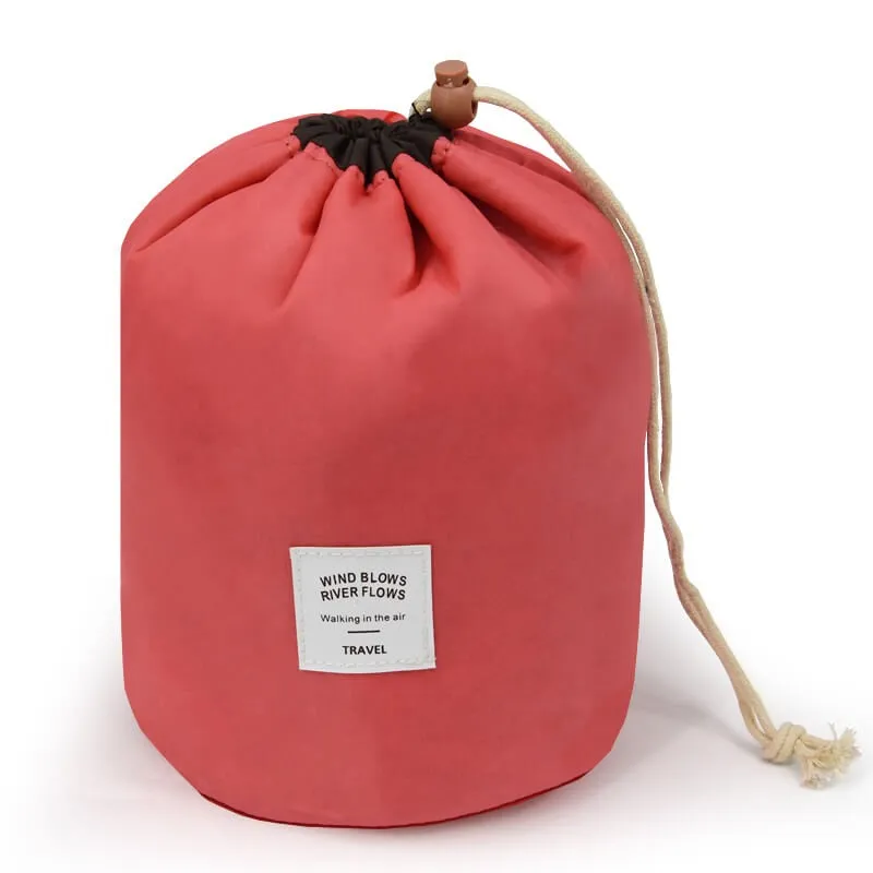 pretty adorable large-capacity travel waterproof shower cosmetic bag