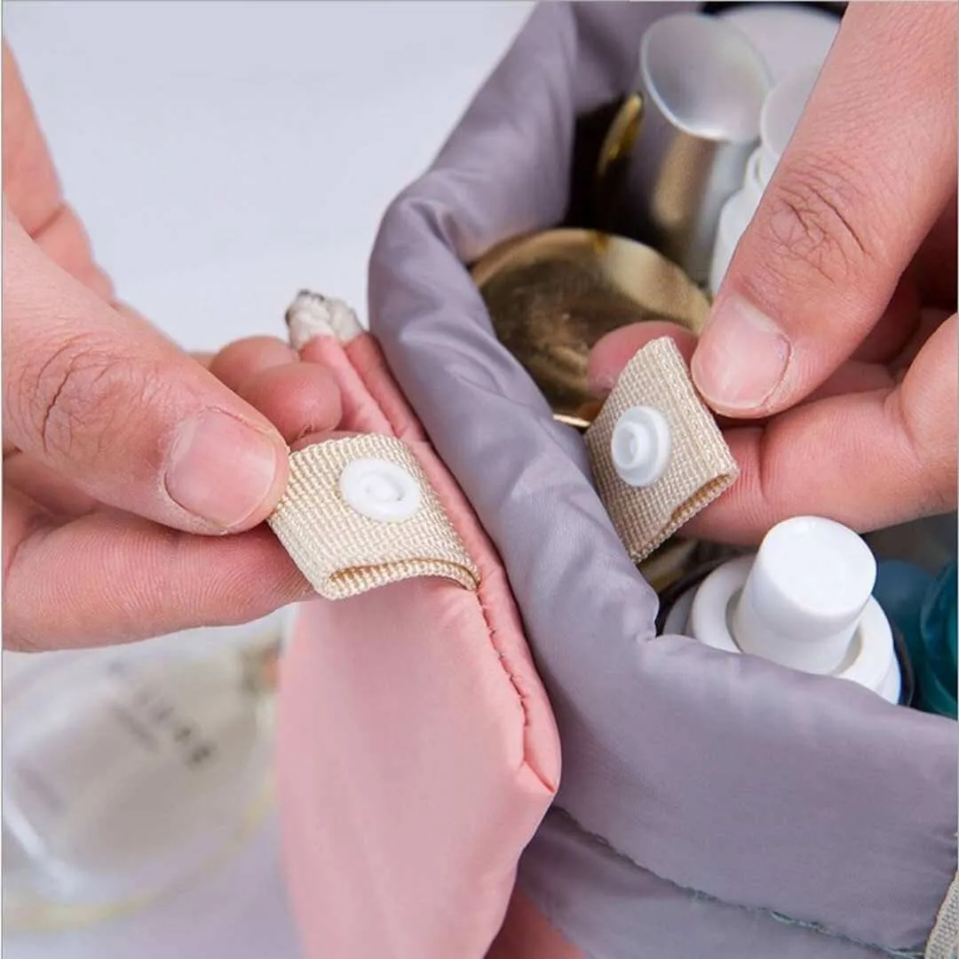 pretty adorable large-capacity travel waterproof shower cosmetic bag