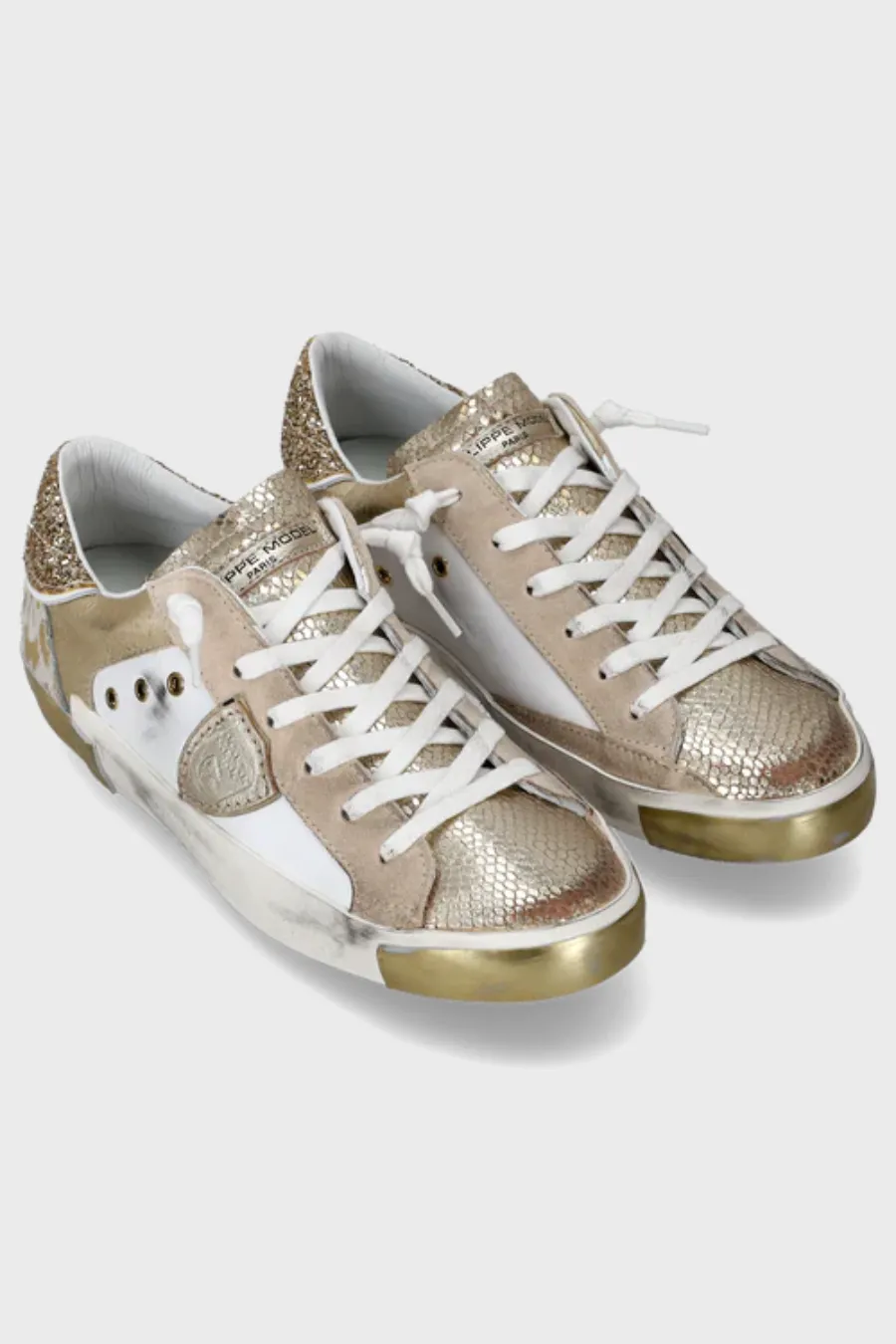 PRSX Low Metal Animalier Blanc