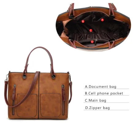 Tinkin Vintage Shoulder Bag Female Causal