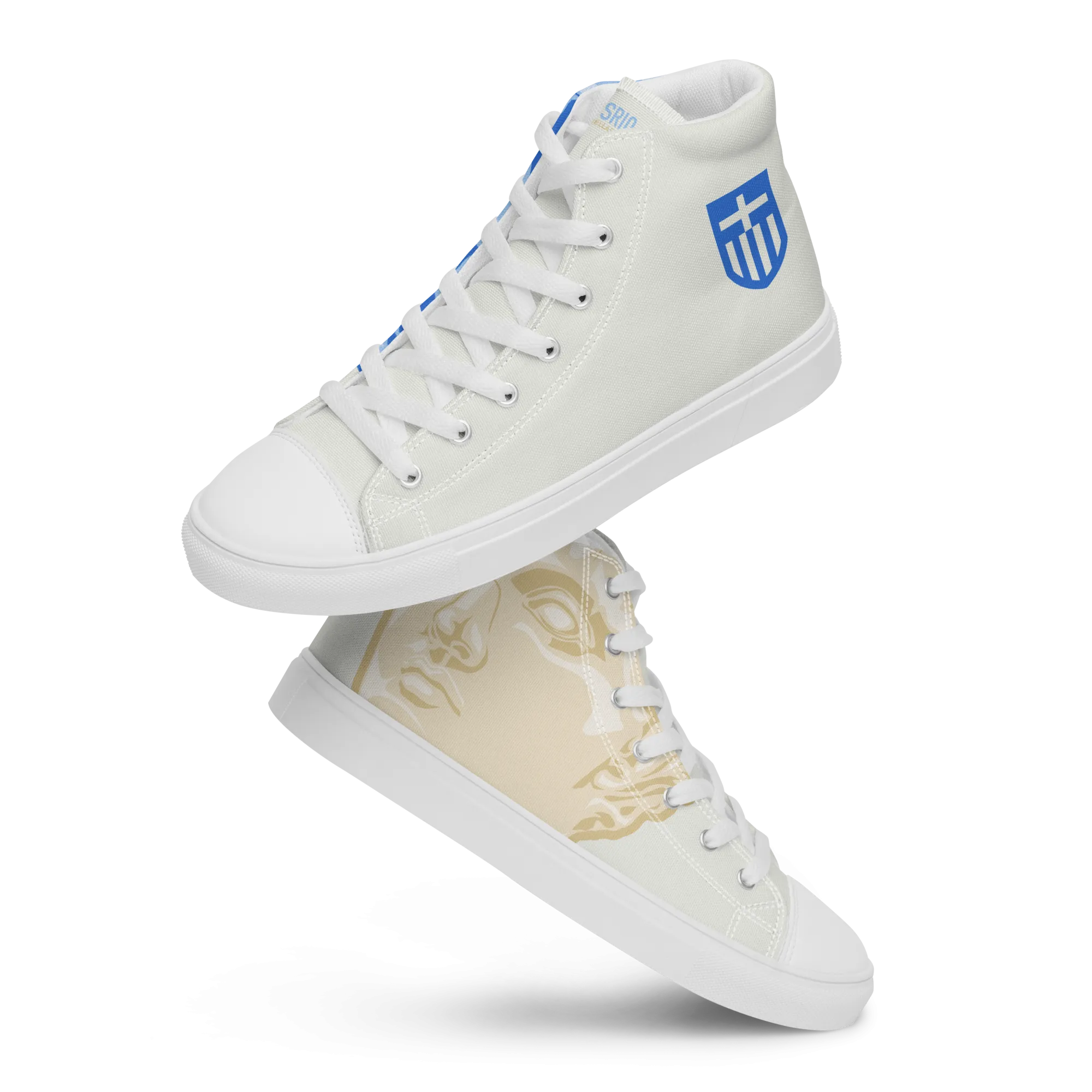 VOSRIO Hellas Select Mens high top canvas shoes