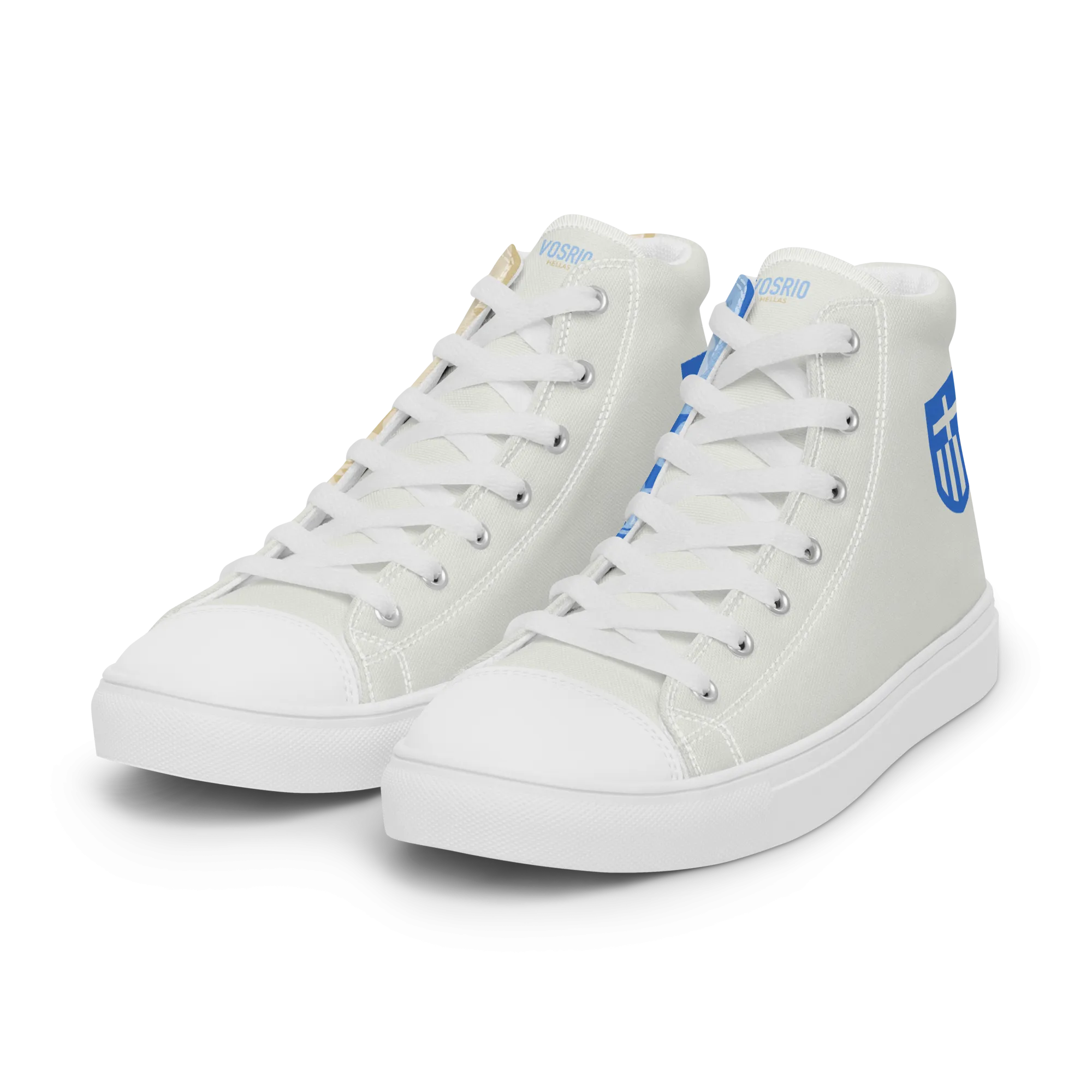 VOSRIO Hellas Select Mens high top canvas shoes