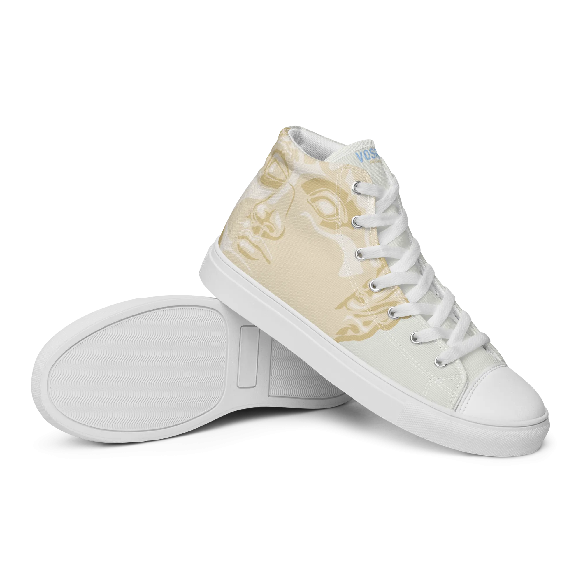 VOSRIO Hellas Select Mens high top canvas shoes