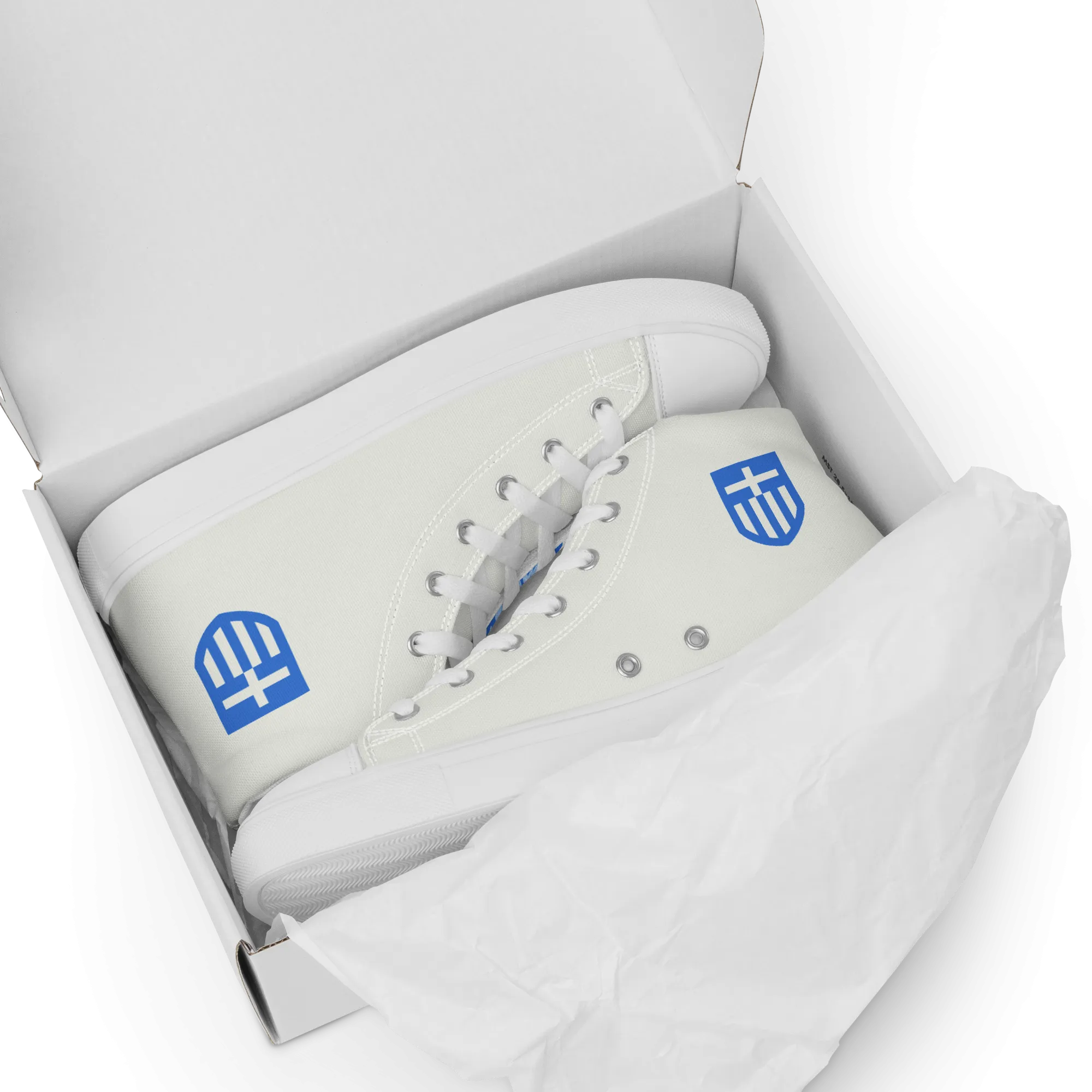 VOSRIO Hellas Select Mens high top canvas shoes