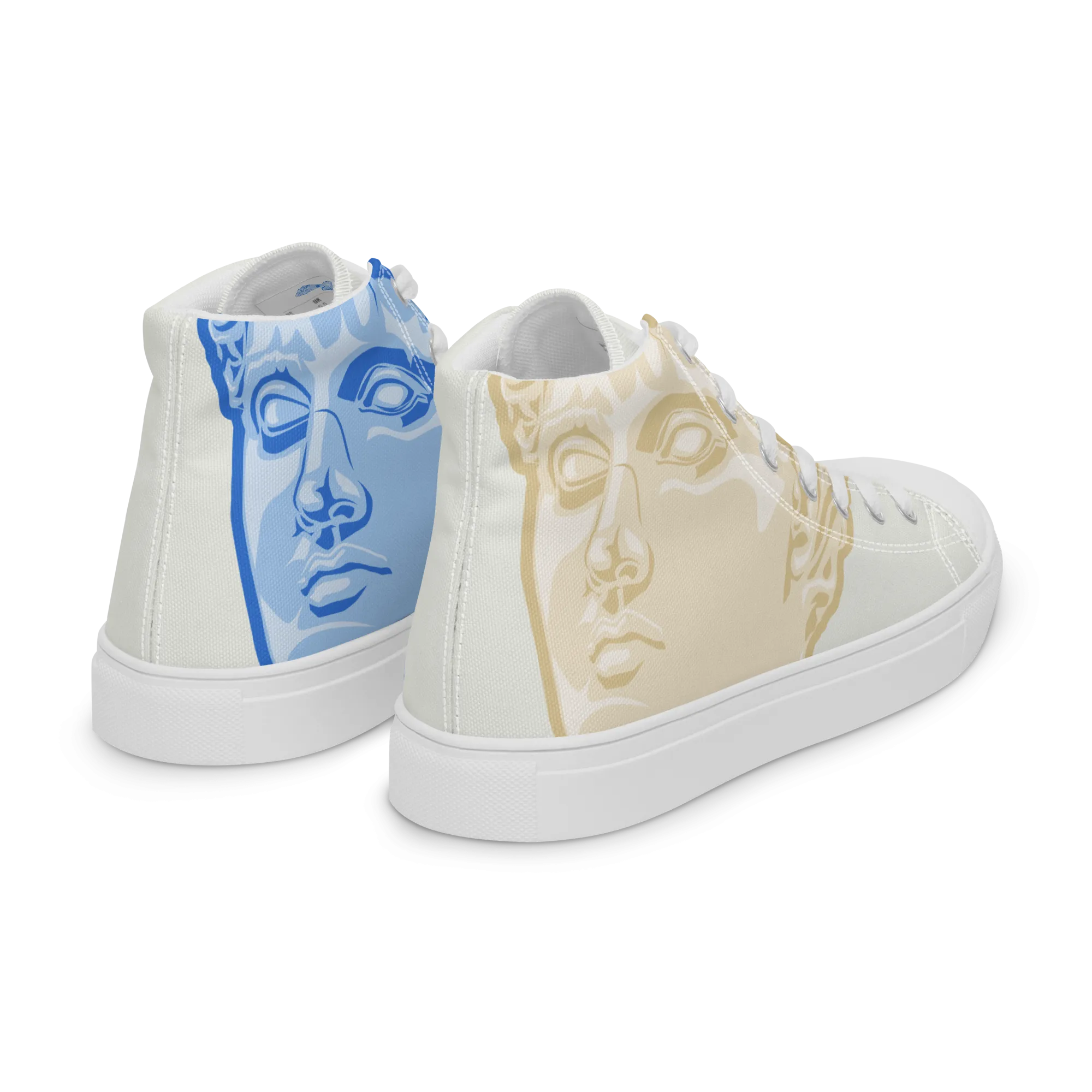 VOSRIO Hellas Select Mens high top canvas shoes